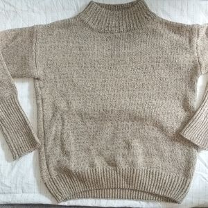 Turtleneck knit sweater